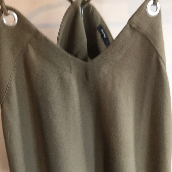 Olive green mini dress - Picture 2 of 6